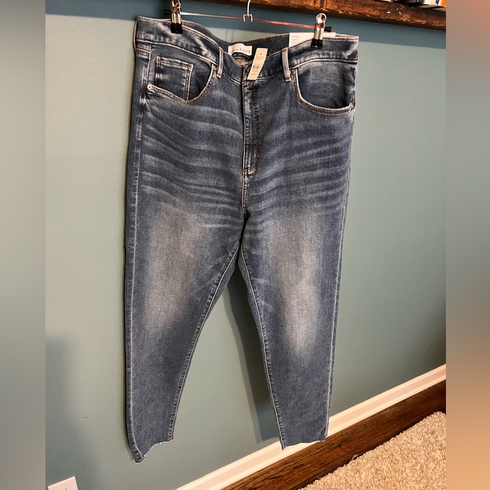 NWT LOFT Skinny High Rise Jeans Tall